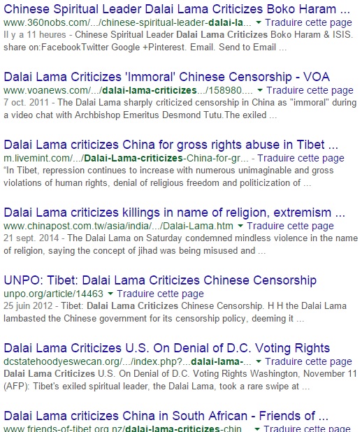 DalaiLamaCriticizes